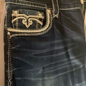 Authentic Men’s Rock Revival Jeans
